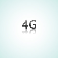 Four G web icon communication 