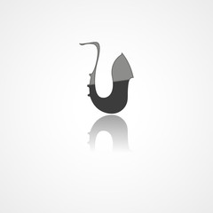Saxophone web icon