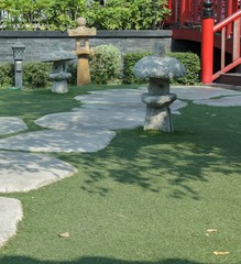 Fototapeta premium Stone lanterns