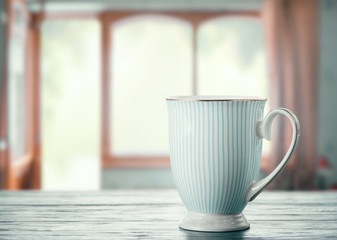 Cup on the table