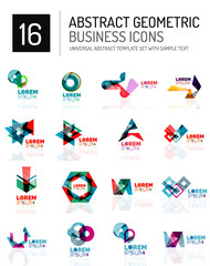 Abstract business icons