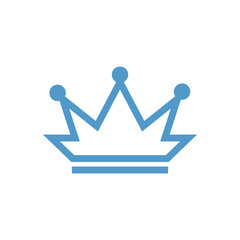 crown logo icon Vector