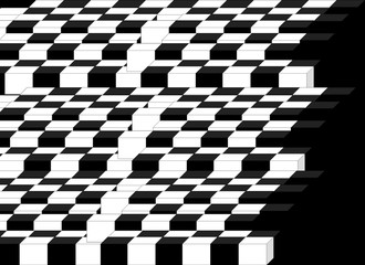 Obraz premium Black and white