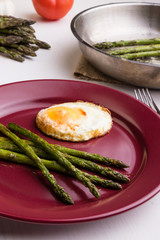 asparagus with egg