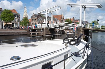 Gravestenenbrug in Haarlem/ Netherlands