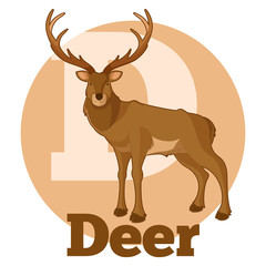 ABC Cartoon Deer