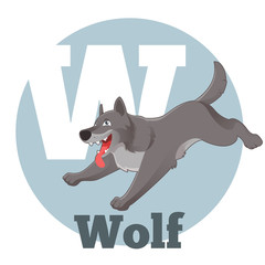 ABC Cartoon Wolf