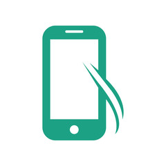Mobile Smart Phone logo icon Vector