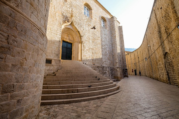 Naklejka premium Architectures in Dubrovnik, Croatia