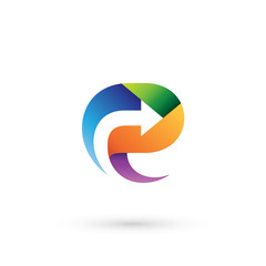 Arrows Color Business Logo Element