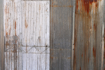 old rusty galvanized zinc. texture background