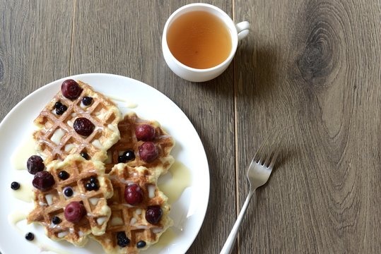 Belgian waffles