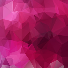 Abstract geometric background of triangular polygon