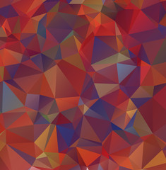 Abstract geometric background of triangular polygon