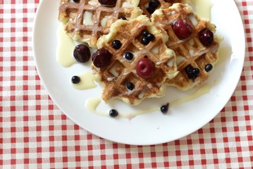 Belgian waffles