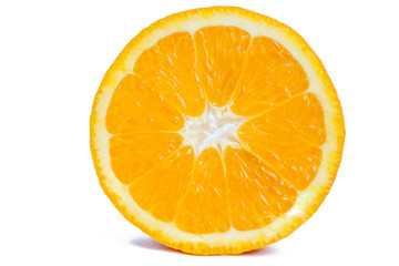 isolated orange on a white background