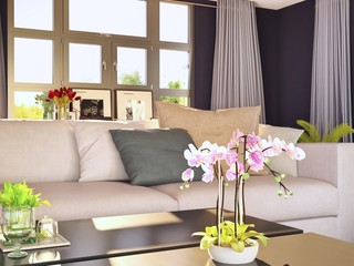 Wohnzimmer Landhaus