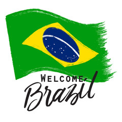 National Brazil flag.