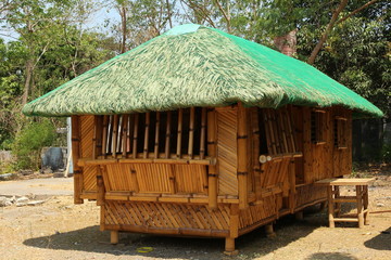 Traditionelles Bambus Haus, Philippinen