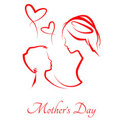 Mother's Day  - obrazy, fototapety, plakaty