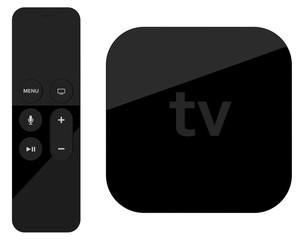 Digital media player device with remote touch controller.