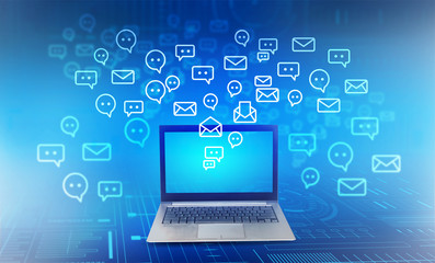 Global internet concept