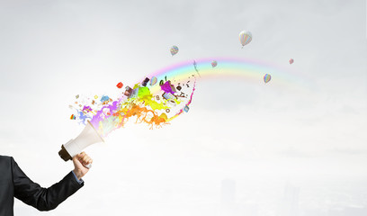 Announcing successful idea