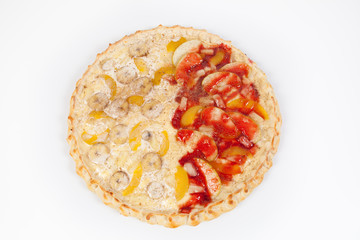 Sweet open pie