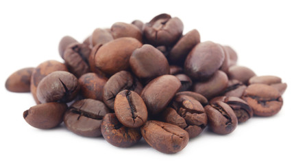 Roasted coffee beans