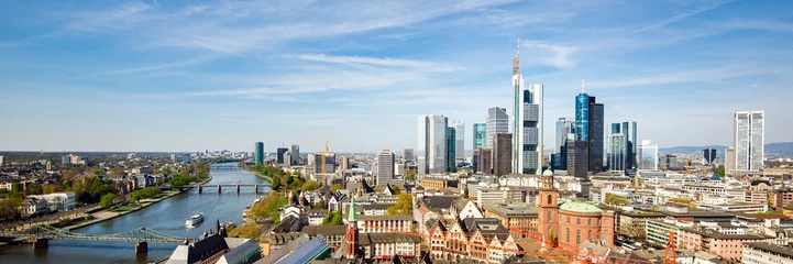 Skyline von Frankfurt am Main, Deutschland, Panorama © matho