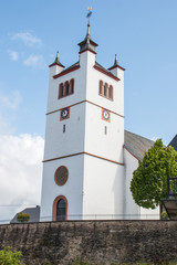 Fototapeta na wymiar Katholische Pfarrkirche St. Stephan Lutzerath Rheinland-Pfalz