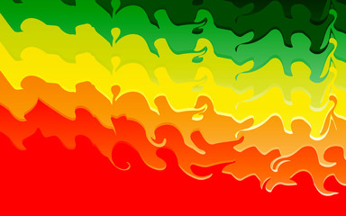 Obraz premium Fire color background abstract art vector 