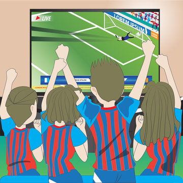Football sport LIVE boardcast