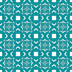 seamless vector elegant royal cube pattern design