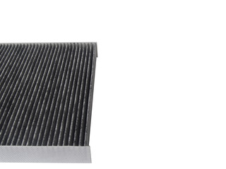 new carbon car air conditioner filter isolated on white backgrou