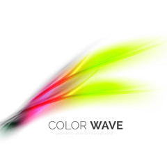 Elegant light smooth wave