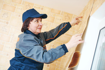 wallpaper work decoration
