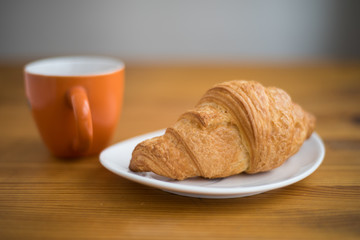 Fresh croissant