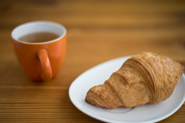 Fresh croissant
