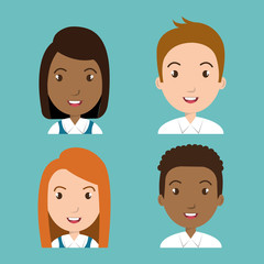 students in classroom design 