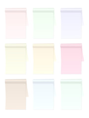Color notepad set