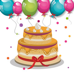 happy birthday card design 