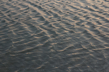 Sea wave texture pattern