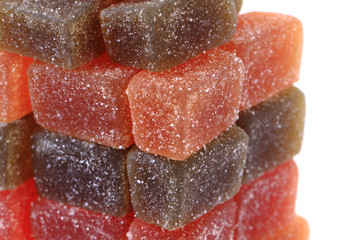 candy fruit cubes