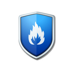 Firewall shield sign
