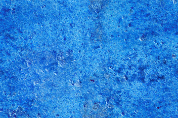 Fototapeta na wymiar Seamless blue concrete, plaster, stucco, grunge texture and background