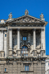 Neue Burg - part of Hofburg Imperial palace in Vienna, Austria.