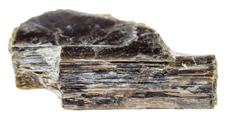 specimen of Muscovite (common mica) isolated