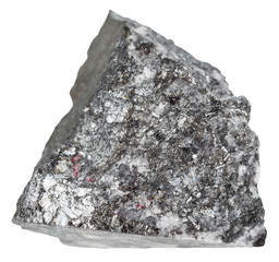 specimen of stibnite (antimonite, antimony ore)