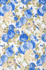 vintage style of tapestry flowers fabric pattern background
